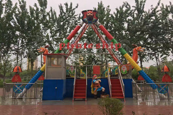 large pirate ship for amusement park