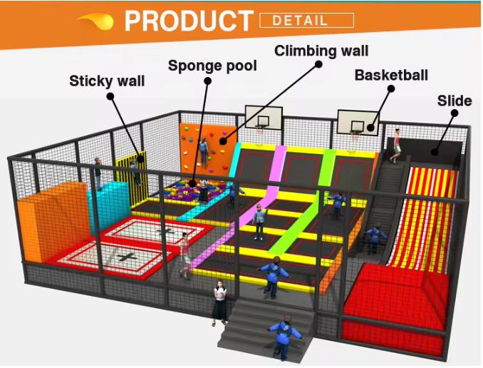 indoor trampoline arena