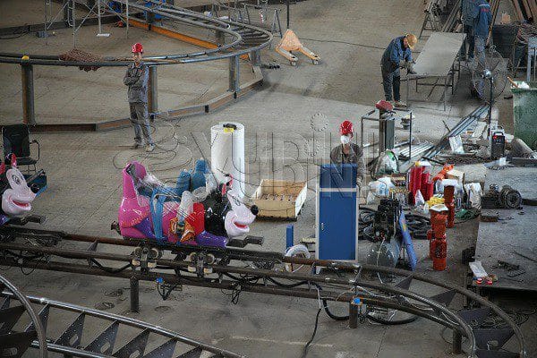 wild mouse coaster brake and control systems